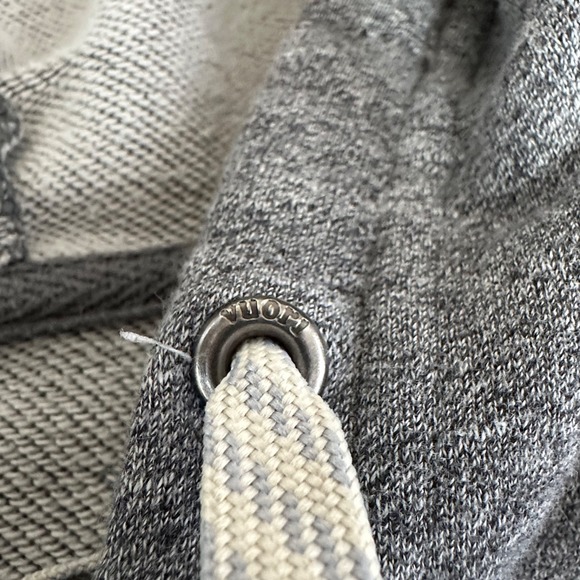 Vuori Sweatshirt Women L French Terry Pullover Hoodie Oversized Boxy Gray VW281 - Picture 7 of 11